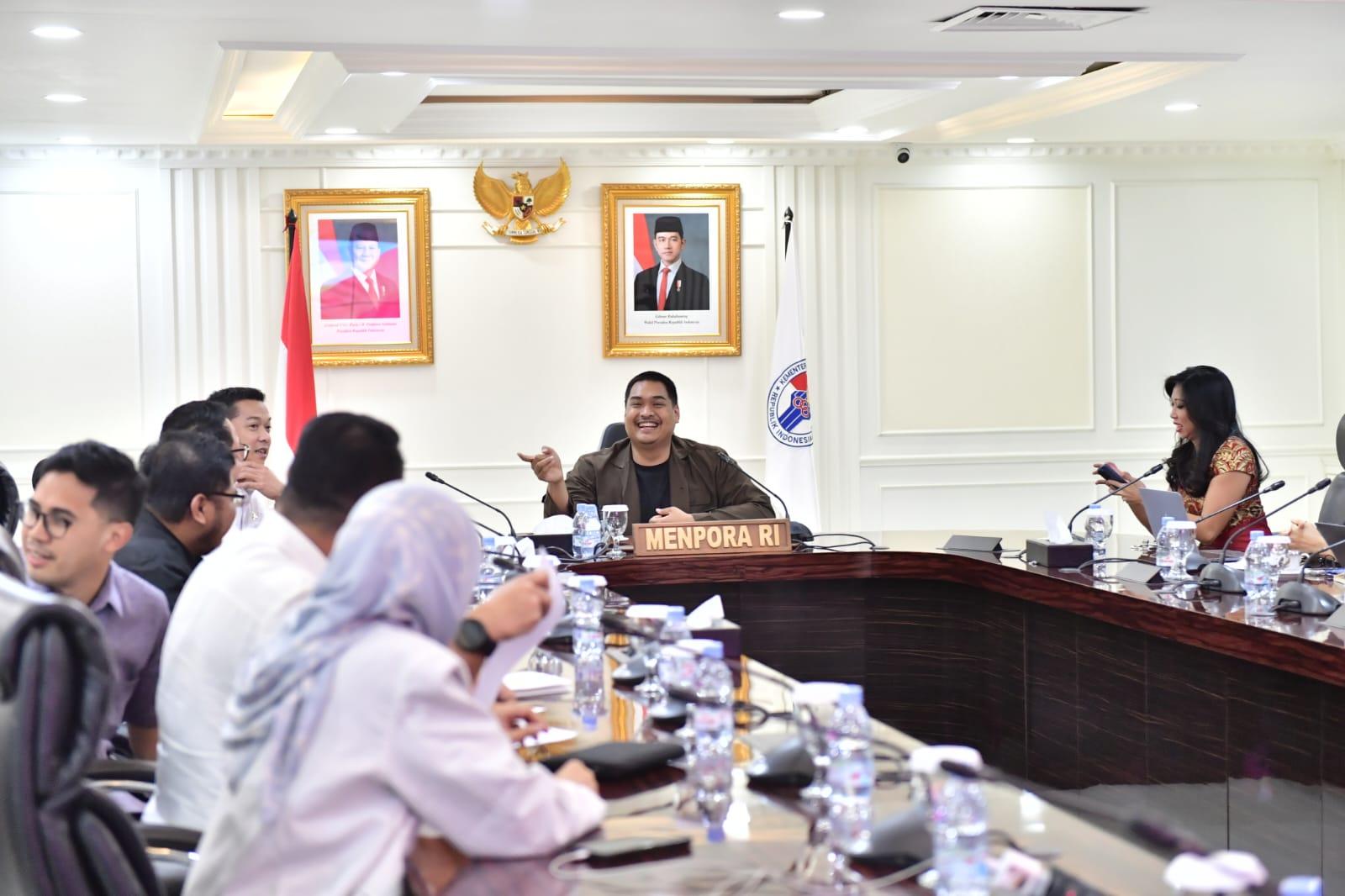Menpora Dito Siap Berkolaborasi Sukseskan Kejuaraan Dunia Aquabike 2024