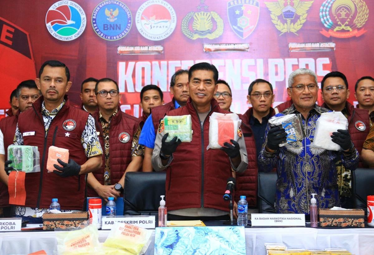 Polri: 3,3 Juta Orang Indonesia Pengguna Narkoba
