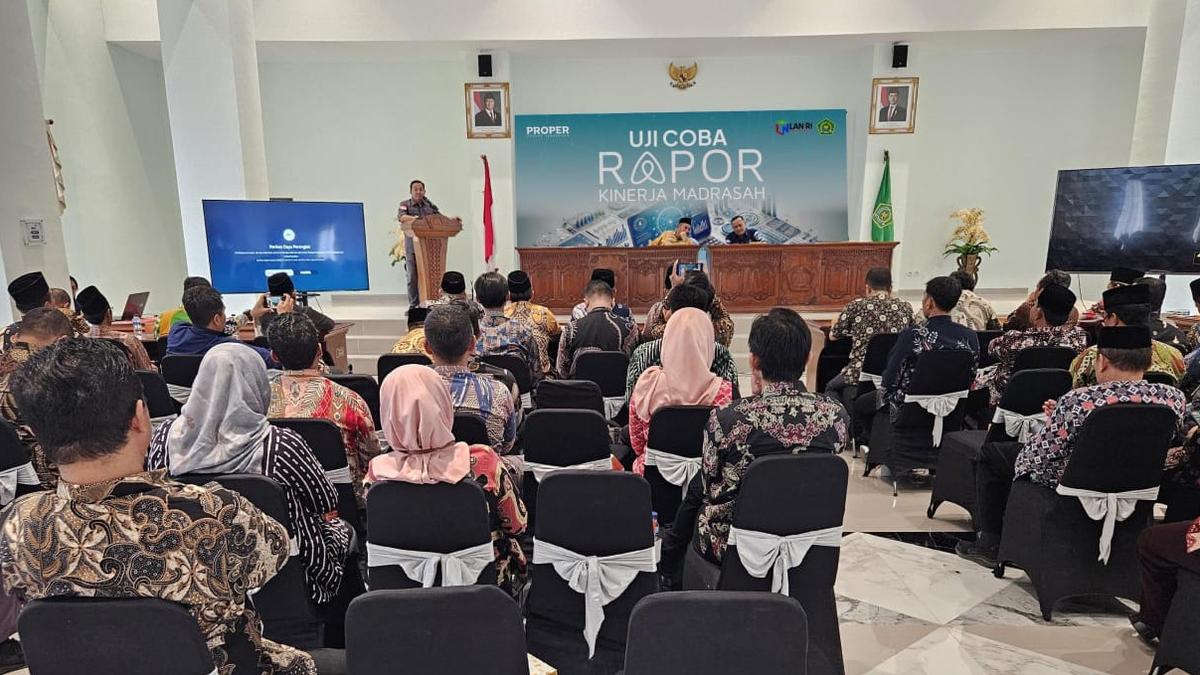 Kemenag: Hasil Uji Coba Rapor Kinerja Madrasah Digital Baik dan Sedang