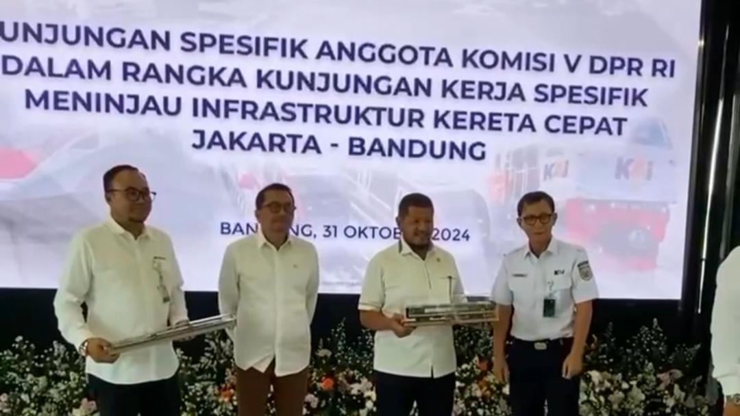 Komisi V Lakukan Pengawasan atas Pengelolaan Infrastruktur Transportasi KCJB