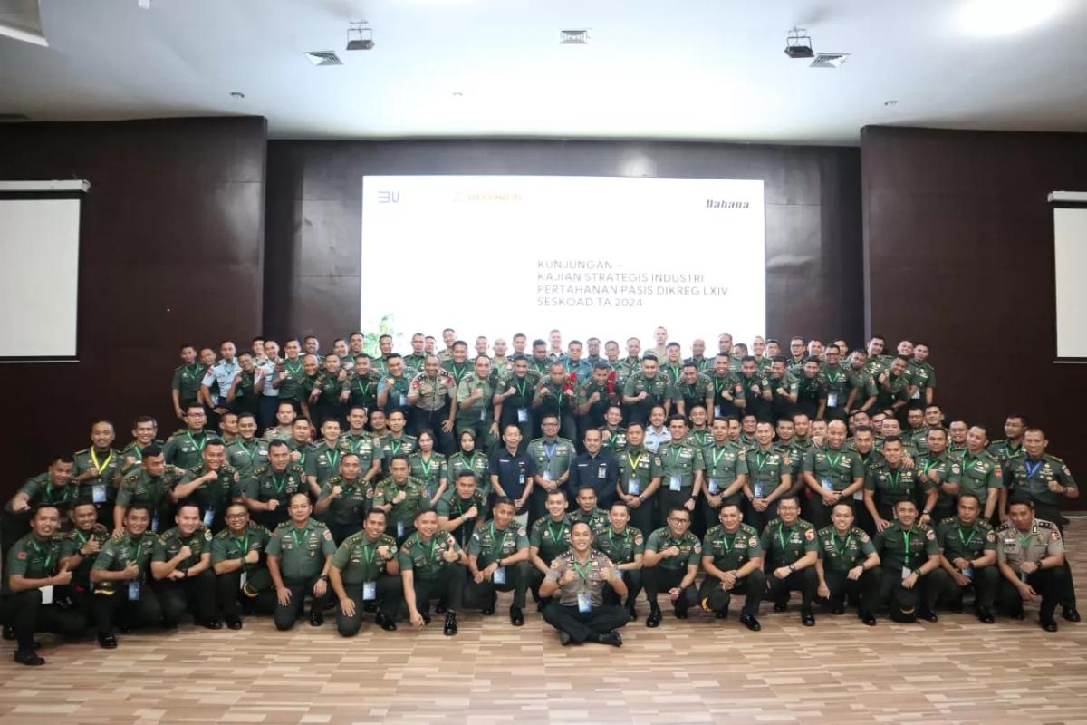 SeskoAD Apresiasi Dahana atas Kemampuan Produksi Bahan Peledak Militer