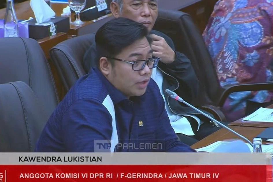 Legislator Gerindra Kawendra Usulkan Kantor dan Fasilitas BUMN Putar Lagu Indonesia Raya Setiap Jam 10 Pagi