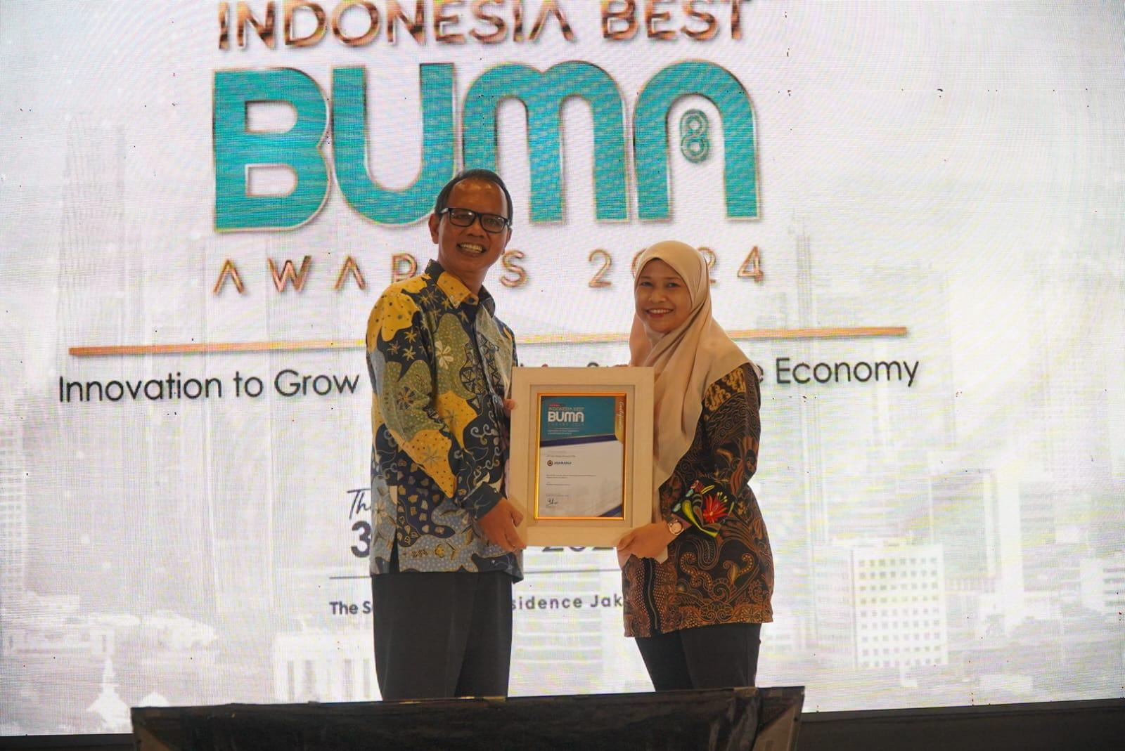 Jasa Marga Raih Penghargaan dalam Ajang Indonesia Best BUMN Awards 2024