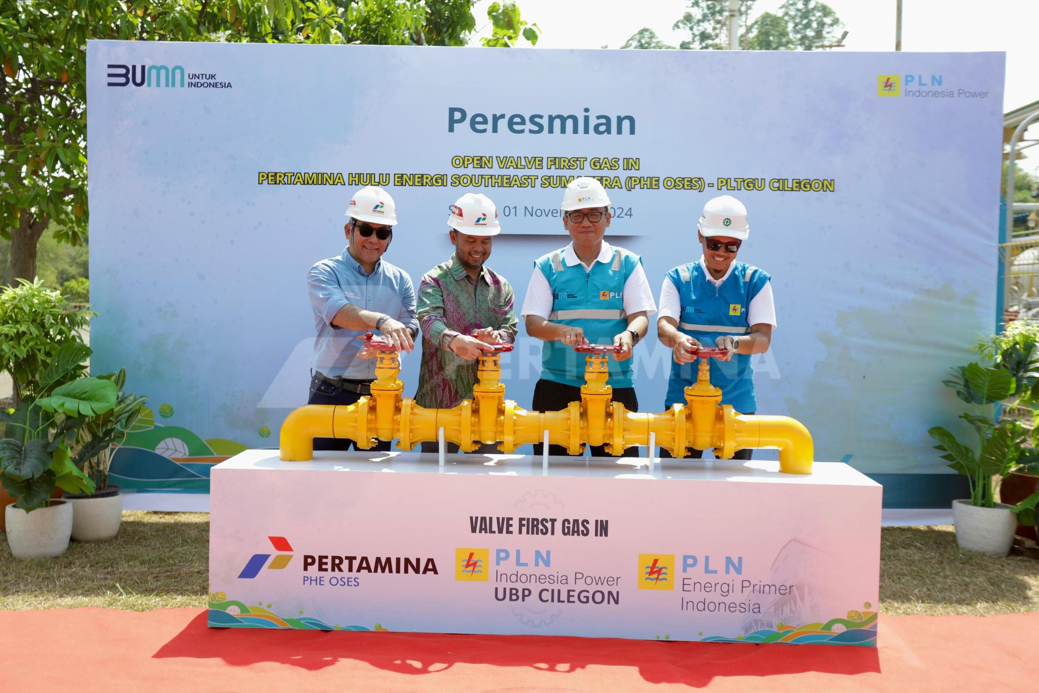 Dukung Ketersediaan Listrik, Pertamina Pasok Gas ke PLTU Cilegon