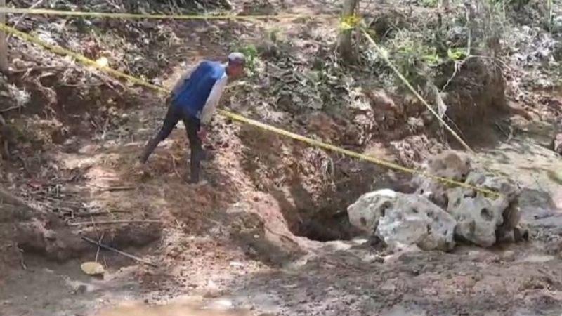 Badan Geologi Selidiki Penemuan Lubang Besar Keringkan Sungai di Blitar