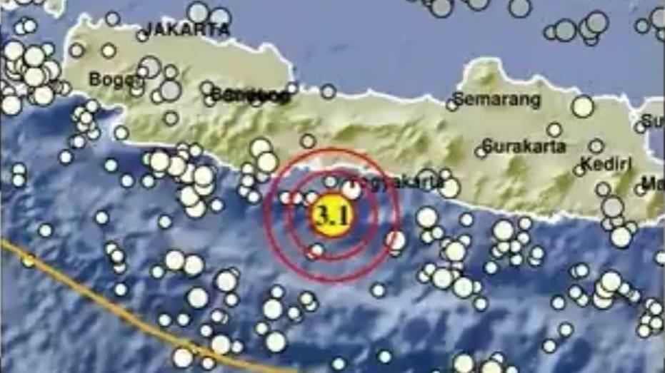 Gempa M 3,1 Guncang Cilacap Jateng