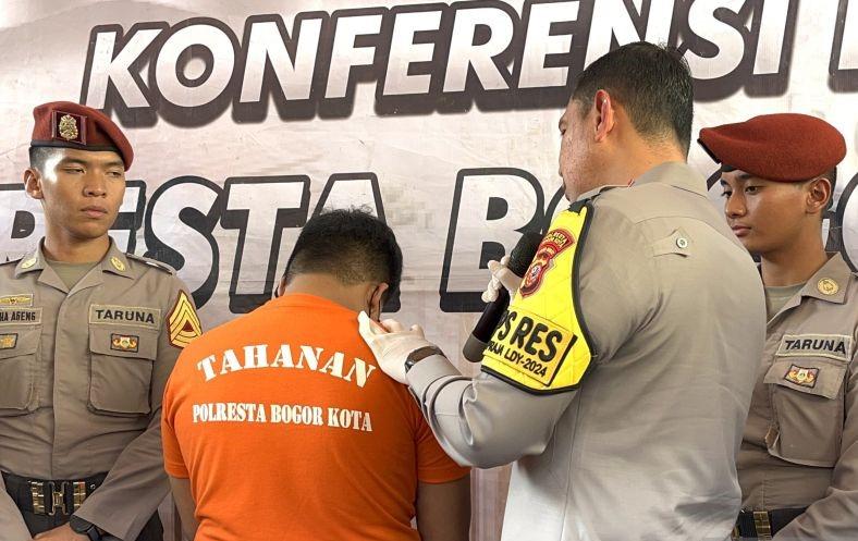 Polresta Bogor Amankan Pengelola Puluhan Situs Judi Online