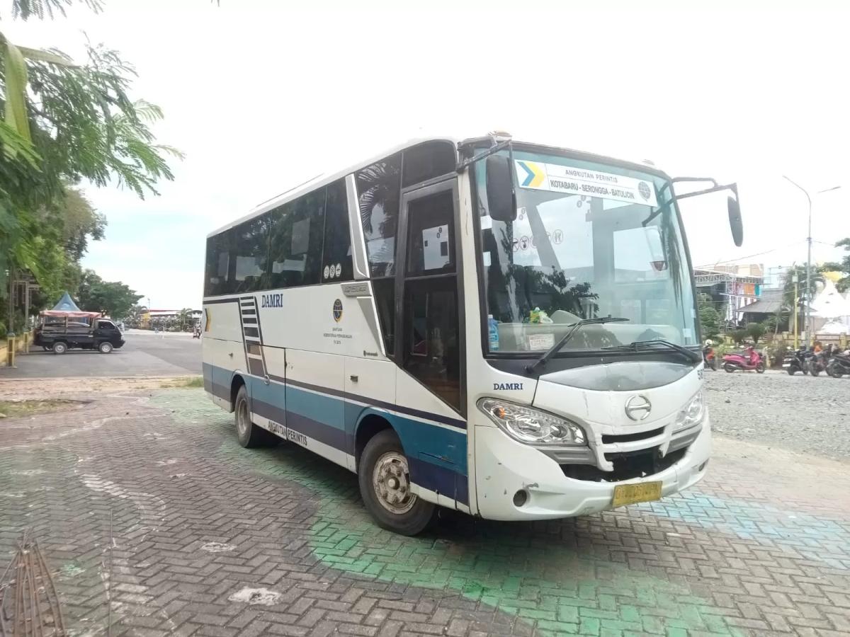 Dukung Pariwisata, Damri Buka Rute Perjalanan Kotabaru-Batulicin