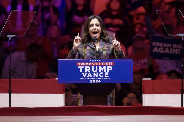 Trump Tawarkan Elise Stefanik jadi Dubes AS untuk PBB