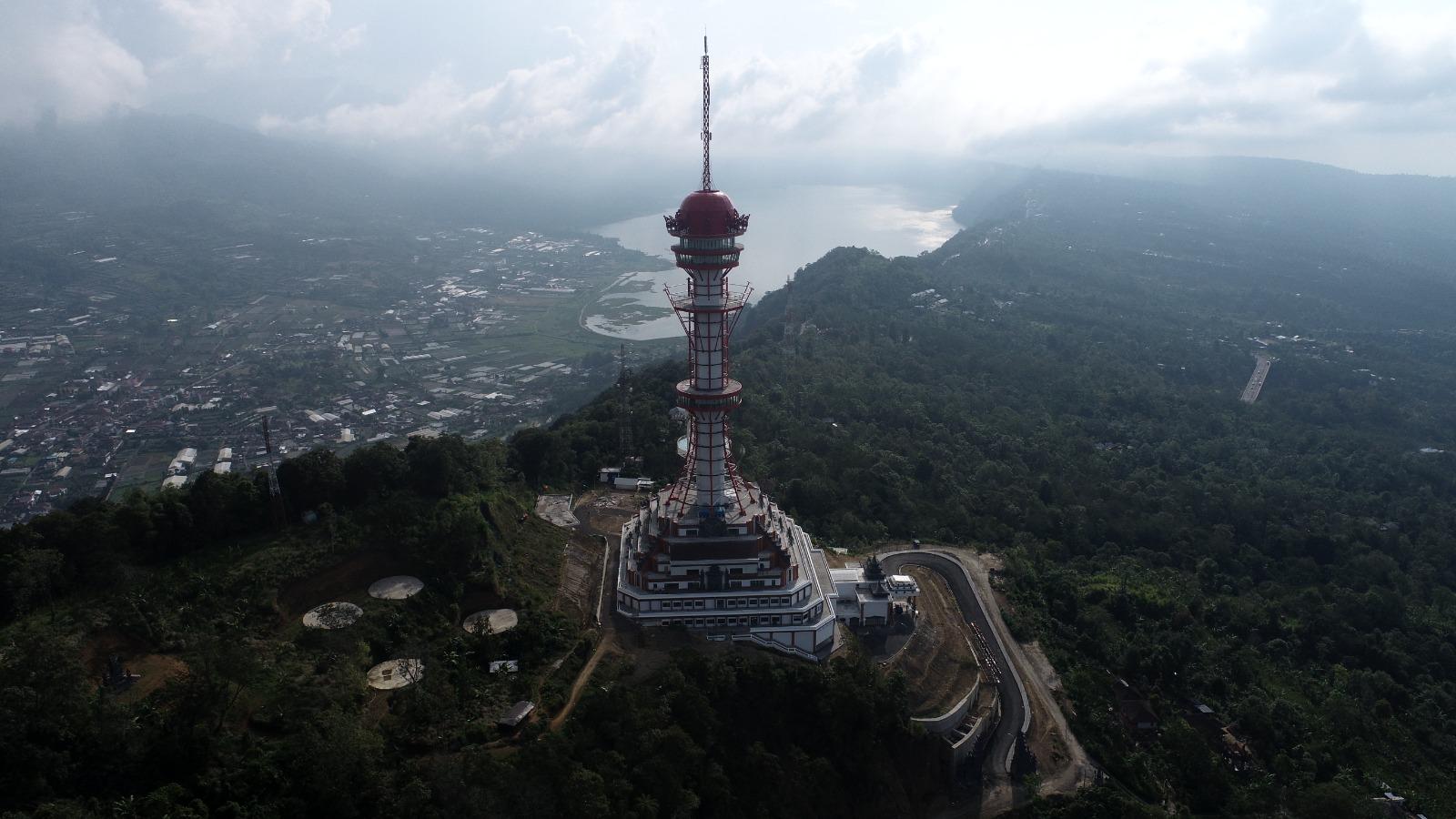 Hutama Karya Rampungkan Menara Turyapada Tahap 1, Dukung Telekomunikasi dan Pariwisata Bali Utara