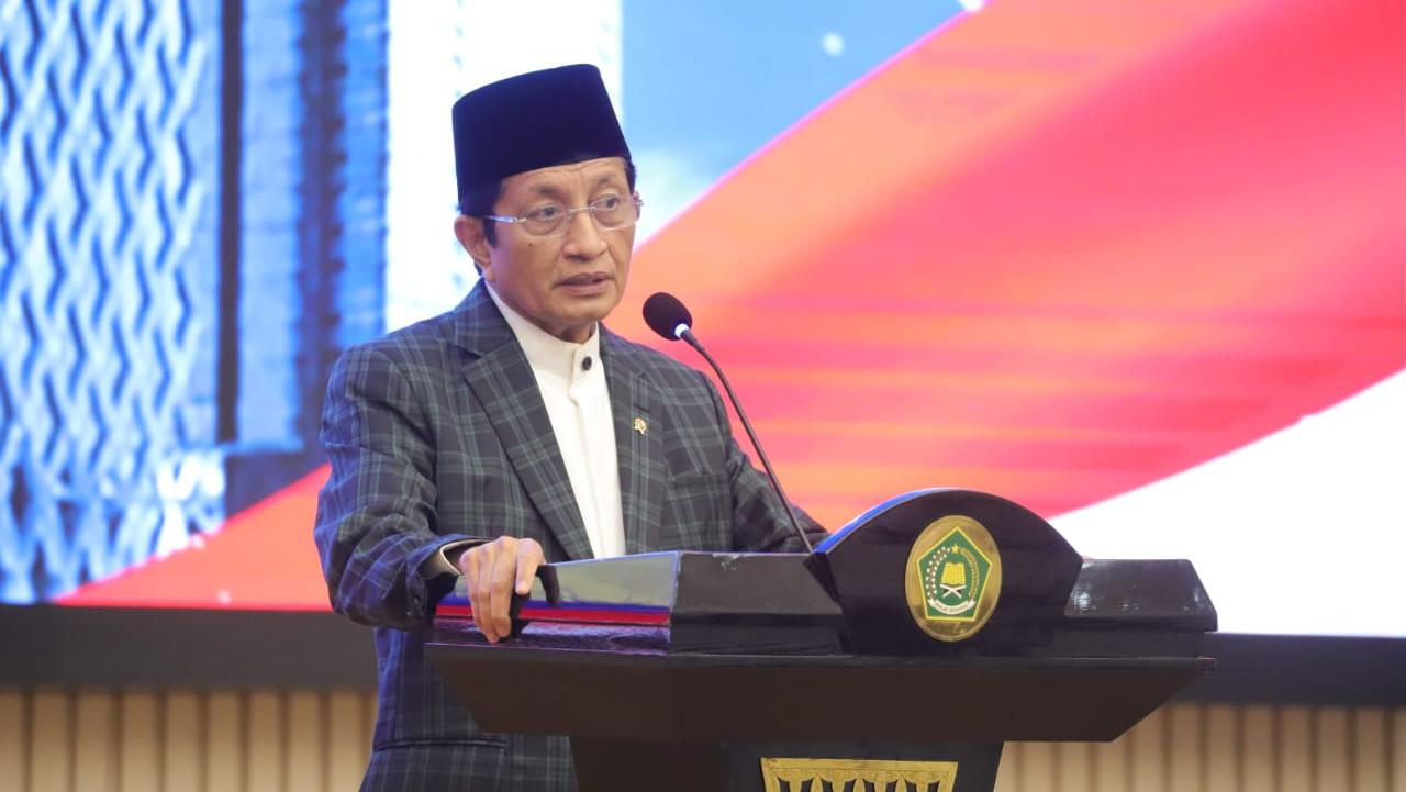 Menag Nasaruddin Umar: Kementerian Agama Berperan Penting Jaga Stabilitas Negeri