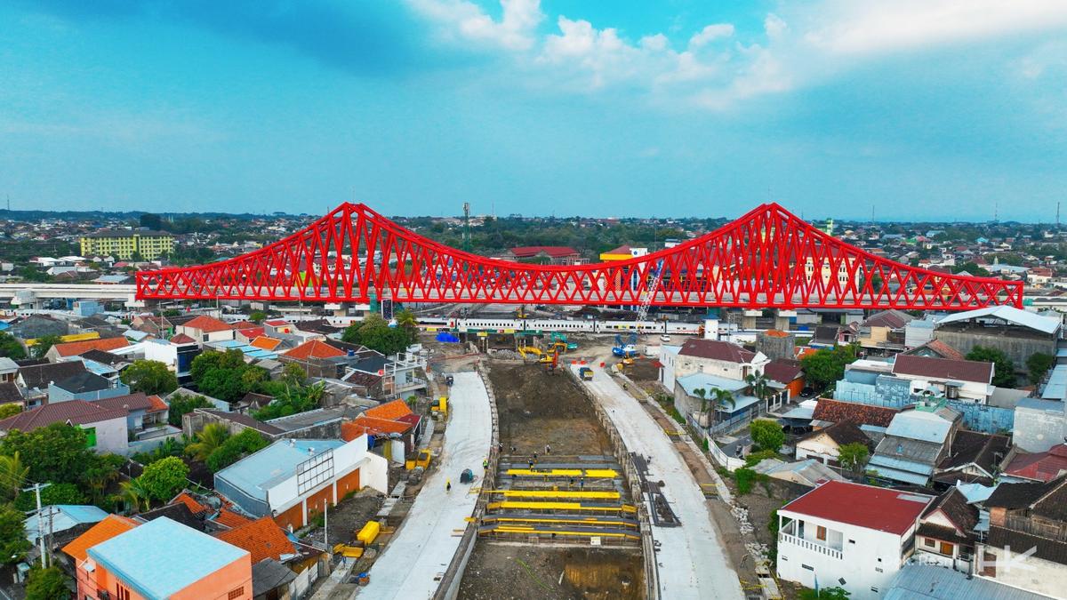 Hutama Karya: Pembangunan Proyek MRT Fase 2A CP 203 dan Underpass Joglo Progresif
