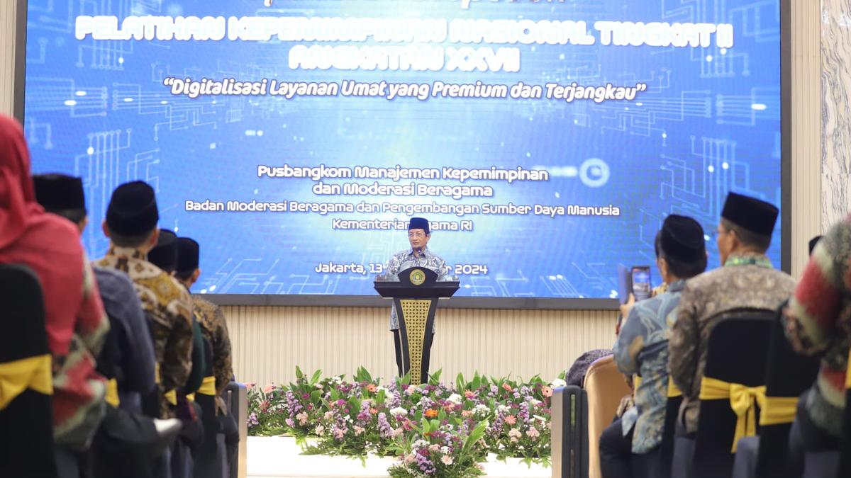 Menag Nasaruddin Umar Ingatkan Pentingnya Keteladanan Kepada Jajarannya