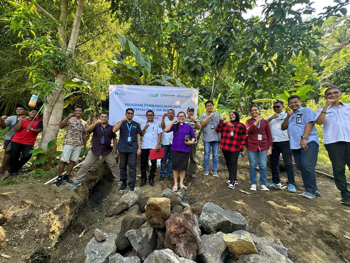 Pelindo Resmi Groundbreaking Program Pembangunan dan Revitalisasi Air Bersih di Makawidey Bitung