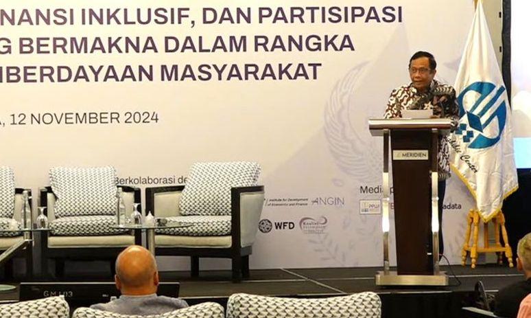 Mahfud Sebut Demokrasi dan Hukum Indonesia Berada pada Situasi Tepat