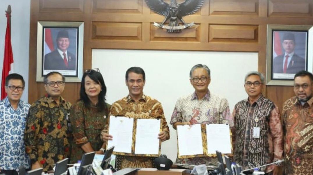 Kementerian PU dan Kementerian Pertanian Sepakati Program Bersama Swasembada Pangan