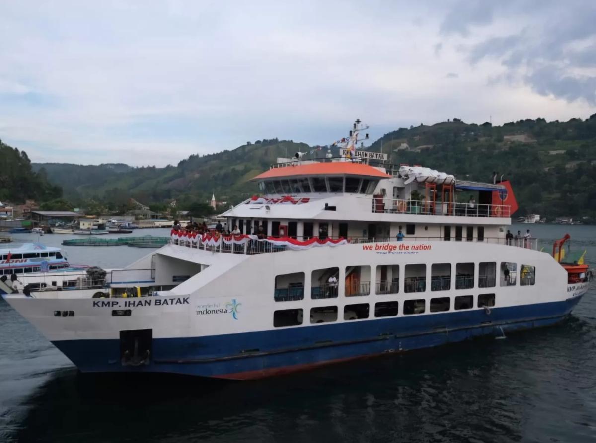 ASDP Catat Penumpang Ferry di Danau Toba Melonjak hingga 12,7 Persen