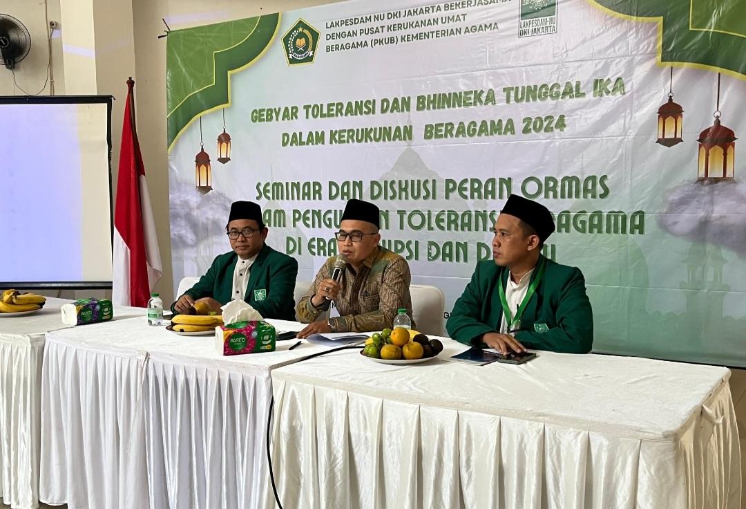Begini Cara Lakpesdam PWNU DKI Jakarta Perkokoh Toleransi Antar Tokoh Lintas Agama