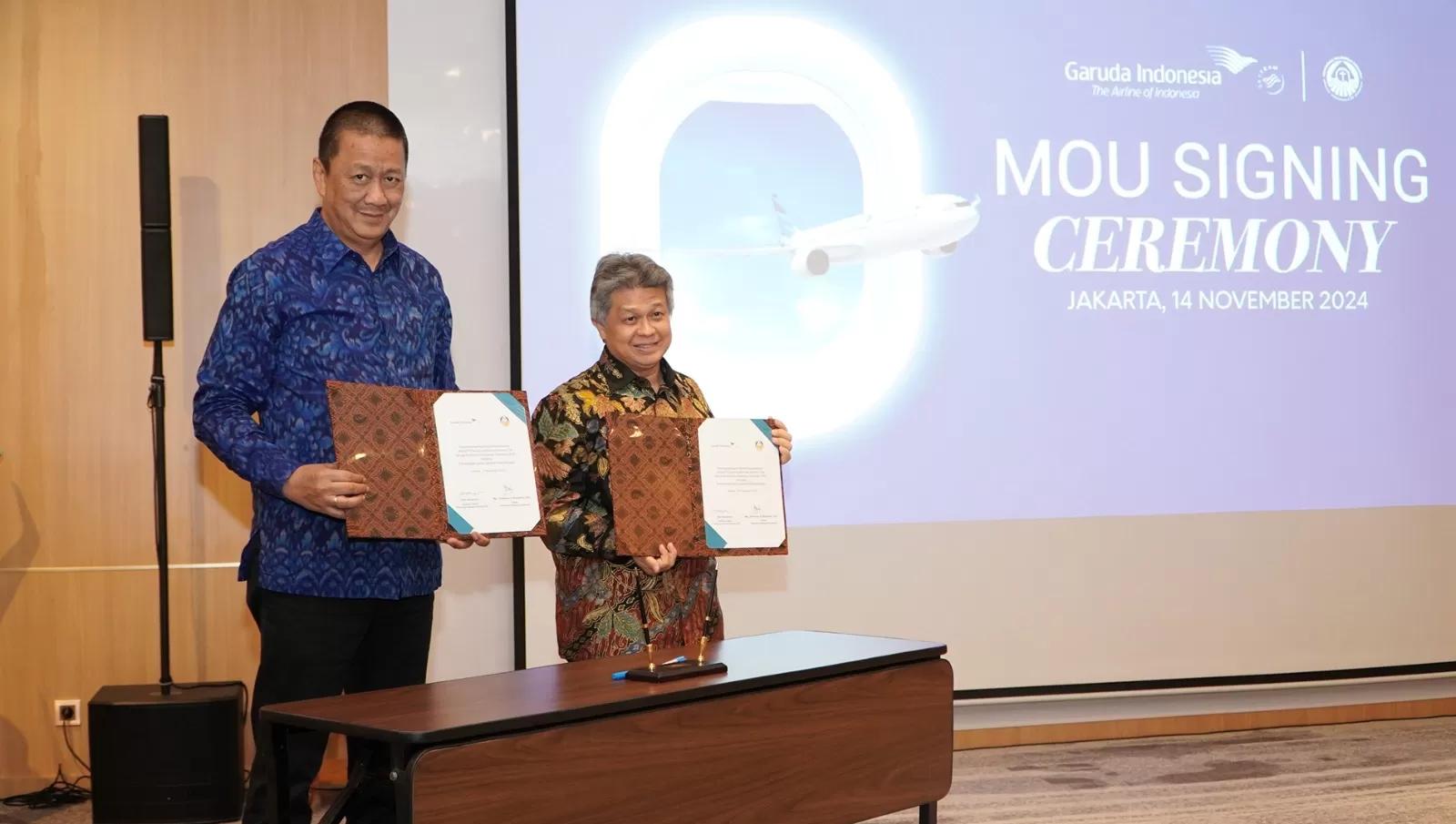 Garuda Indonesia dan KWI Jalin Kerjasama Community Privilege