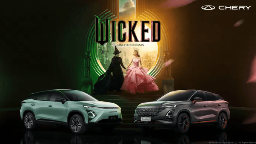 Chery OMODA Kolaborasi dengan "Wicked" Hadirkan Mobil Edisi Terbatas