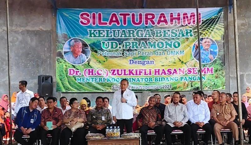 Penyelesaian Pajak UD Pramono, Menko Pangan Beri Waktu Dua Pekan