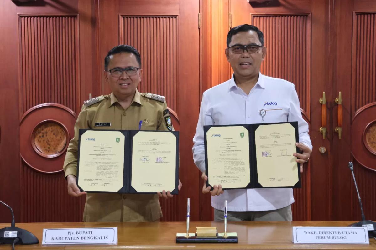 Bulog dan Pemkab Bengkalis Jalin Kerjasama Strategis Perkuat Sistem Logistik Pangan
