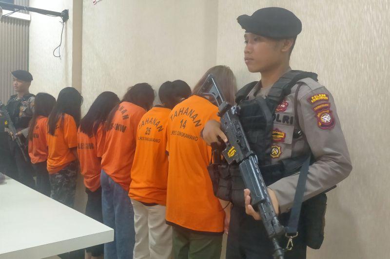 Polres Singkawang Amankan 6 Perempuan Terkait Judi Online