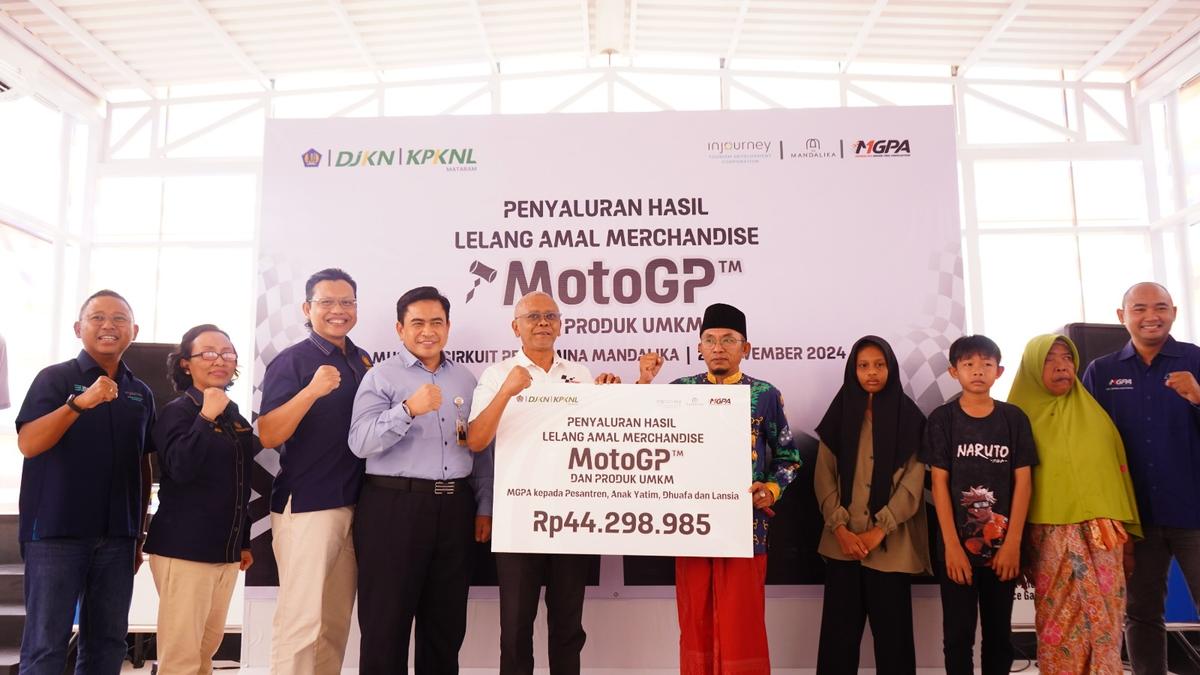 ITDC Bersama KPKNL Mataram Salurkan Hasil Lelang Amal untuk Dukungan Pencegahan Stunting
