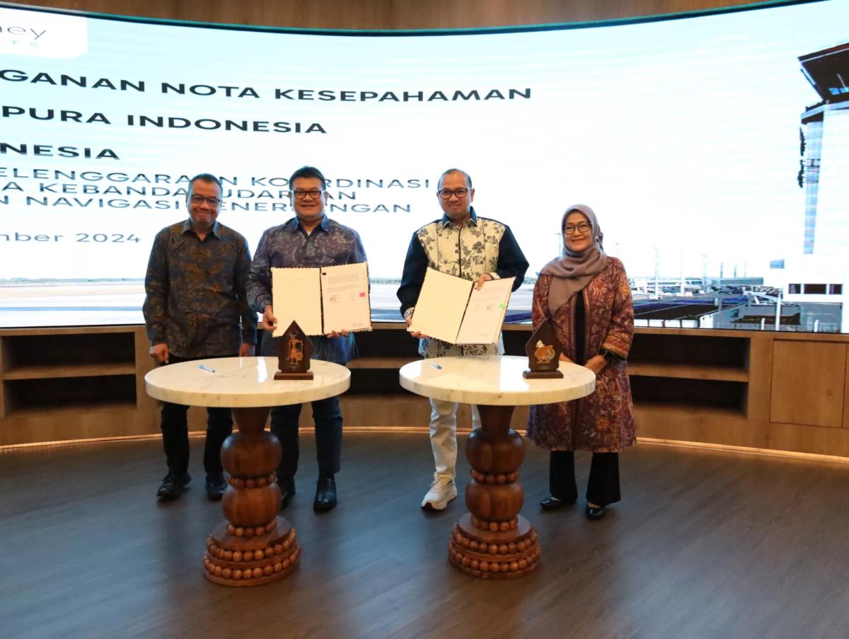 AirNav dan Angkasa Pura Jalin Kerjasama Strategis untuk Tingkatkan Pelayanan Penerbangan