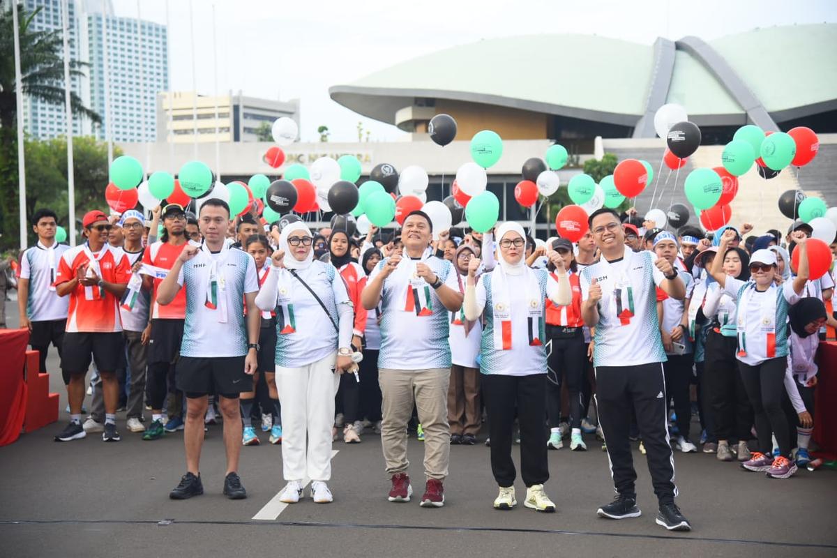 Tiba Pagi Buta, Ketua BKSAP Siap ‘Lari untuk Palestina’