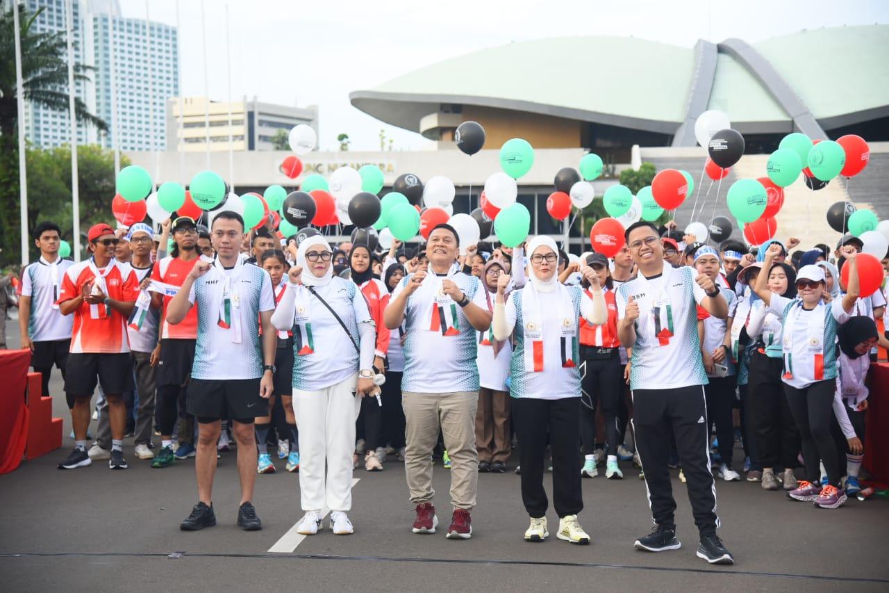 Tiba Pagi Buta, Ketua BKSAP Siap ‘Lari untuk Palestina’