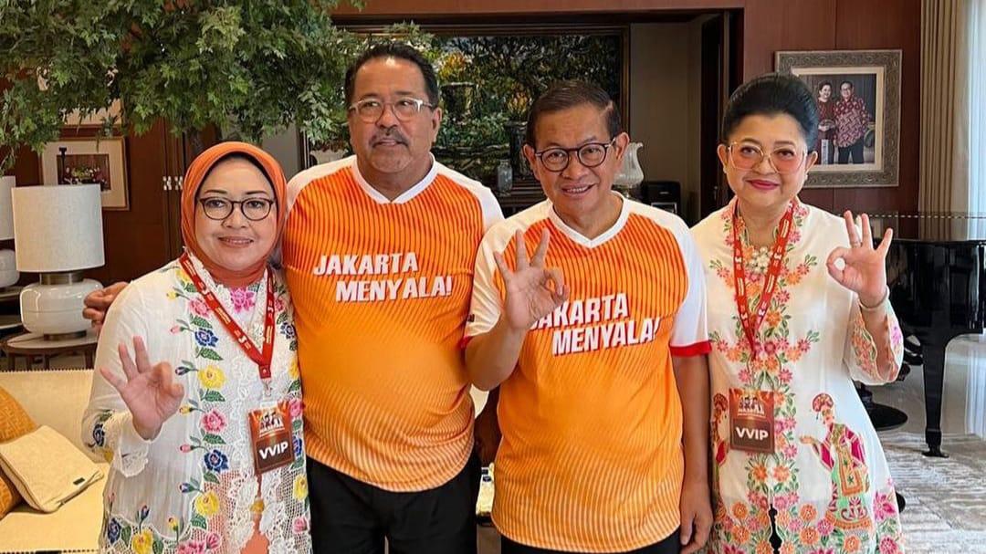 Kampanye Akbar Pramono-Rano Meriah di GBK, Ahok Ikut Hadir