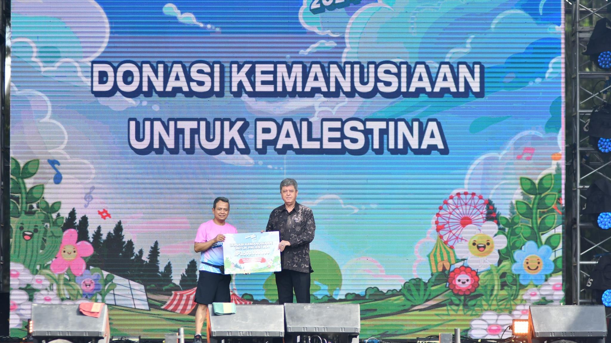 Berdampak Sosial, Pertamina Eco RunFest 2024 Salurkan Donasi Kemanusiaan Untuk Palestina