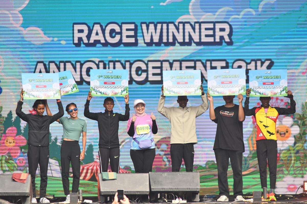 Hadirkan Ajang Karbon Netral, Pelari Apresiasi Pertamina Eco RunFest 2024