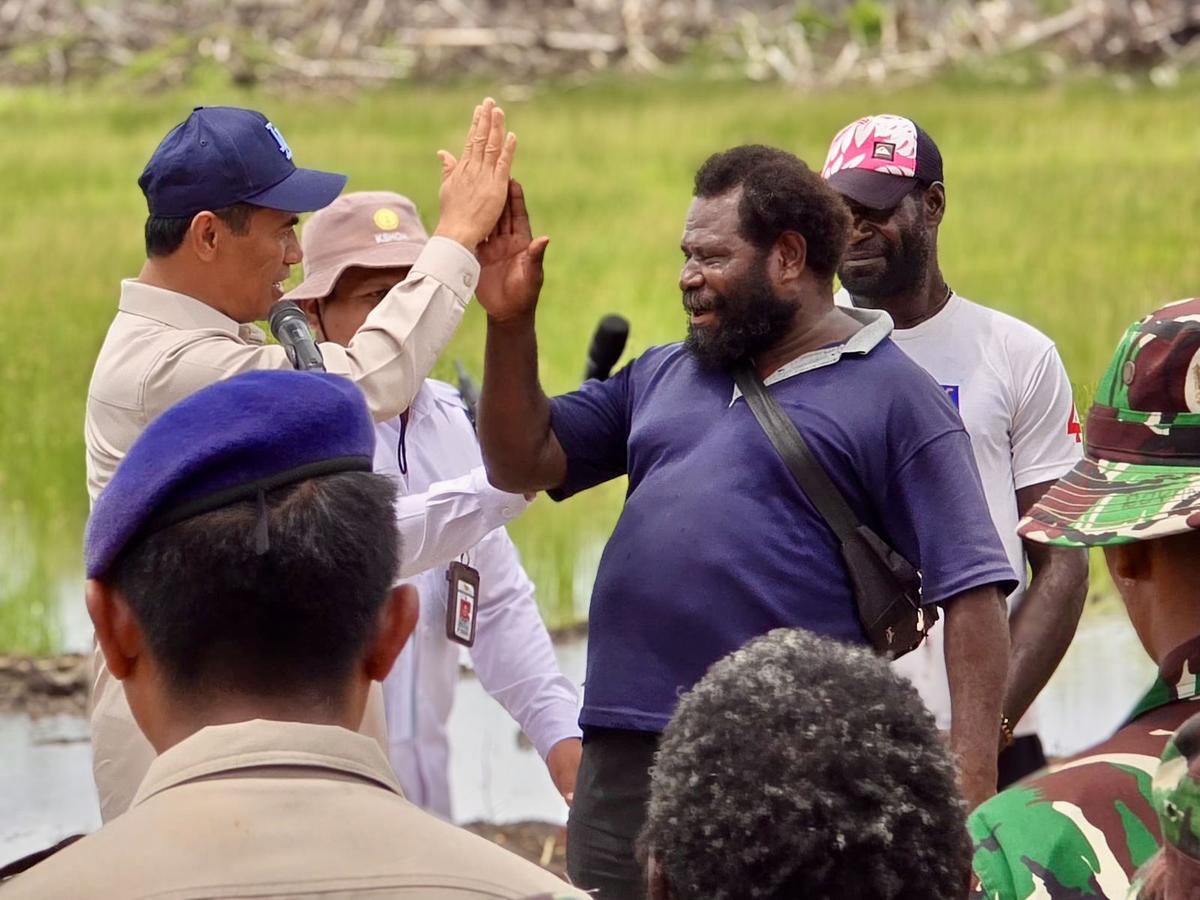 Mentan Ajak Gotong Royong Swasembada Pangan untuk Kesejahteraan Masyarakat Adat