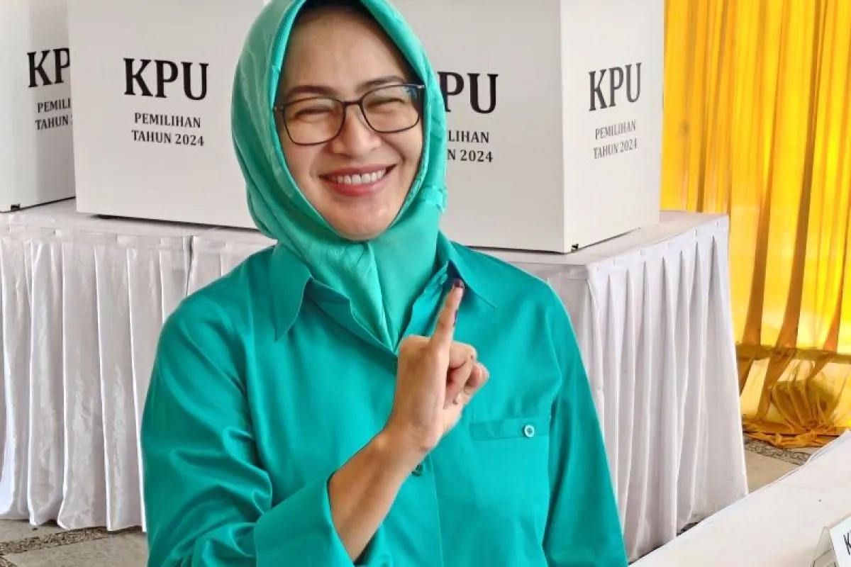 Airin Optimis Menang di Pilkada Banten 2024: Mudah-mudahan Allah Berikan yang Terbaik