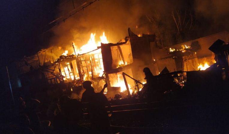 Kebakaran Rumah Padat Penduduk di Tanah Abang Diduga gegara Korsleting Listrik