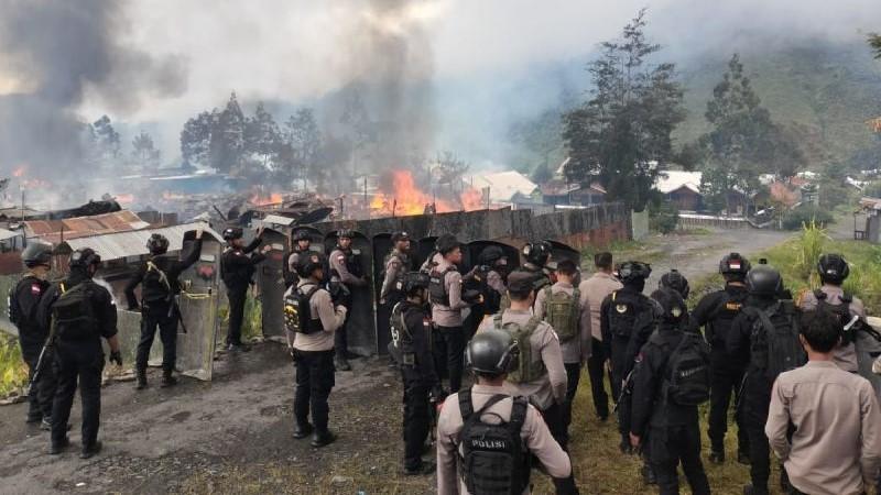 10 Korban Ricuh di Puncak Jaya Dievakuasi ke Jayapura