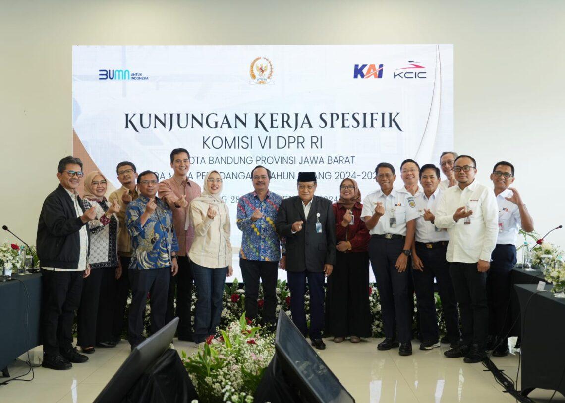 Komisi VI DPR Pantau Kesiapan Stasiun Tegalluar Jelang Libur Nataru