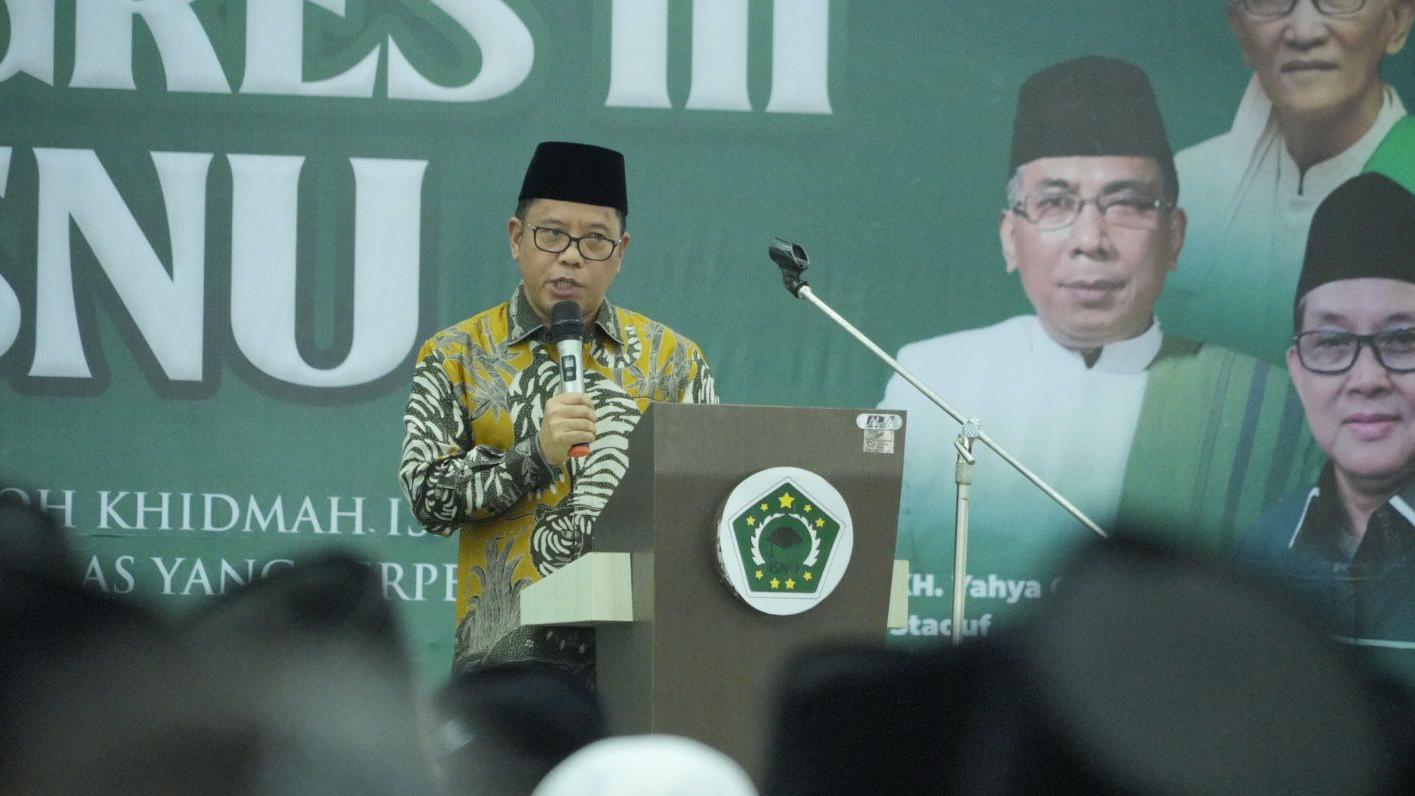 Kemenag Harap ISNU Perkuat Peran Stategis Dukung Visi Indonesia Emas 2045