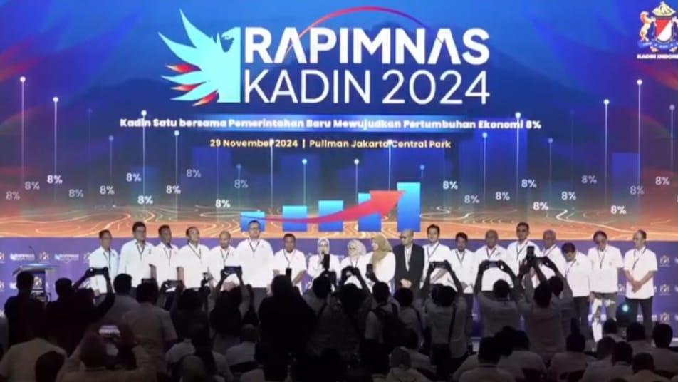 Anindya Bakrie Resmi Kukuhkan Pengurus Kadin Indonesia 2024-2029