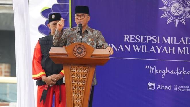 Mendes Yandri Ajak Muhammadiyah Bangun Desa Berantas Kemiskinan untuk Majukan Indonesia