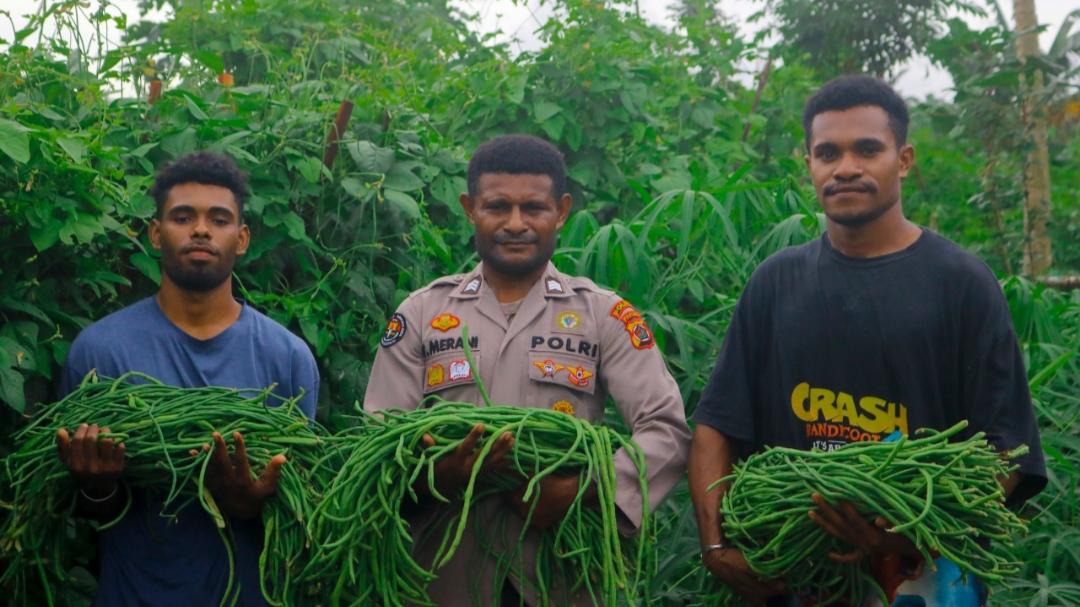 Polri Dukung Ketahanan Pangan di Papua