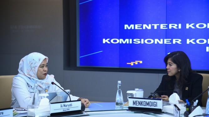 Kemkomdigi Gaet KPAI Perkuat Kerja Sama untuk Lindungi Anak dari Kejahatan Digital
