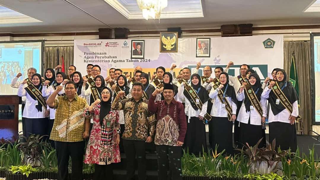 30 Agen Perubahan Kementerian Agama 2024 Jalani Pembinaan