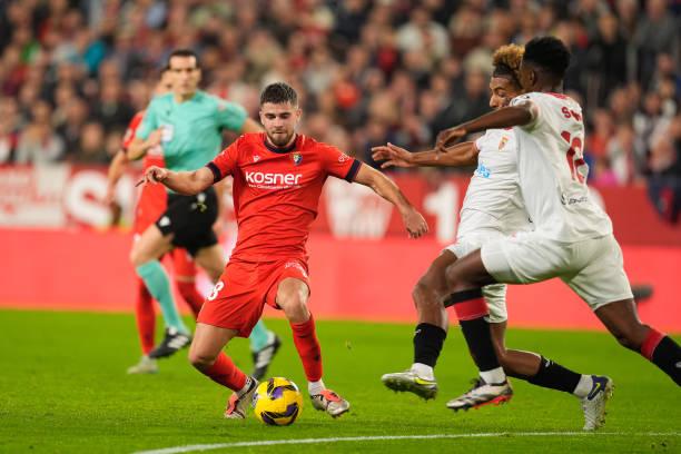Sevilla Ditahan Imbang Osasuna 1-1 di Liga Spanyol 2024/2025