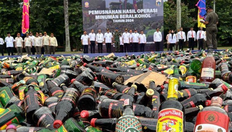 Jakarta Barat jadi Wilayah Paling Banyak Miras Ilegal
