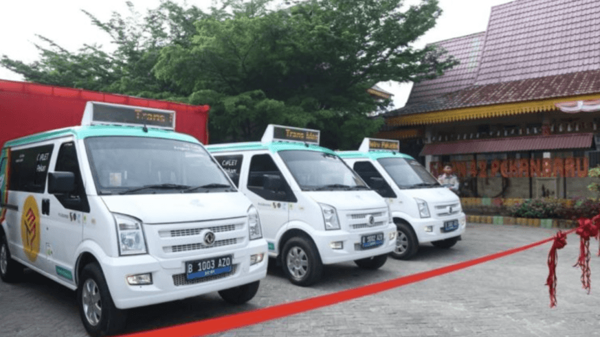 Angkutan Listrik Hadir di Pekanbaru, Uji Coba Mulai dari Jalan Purwodadi