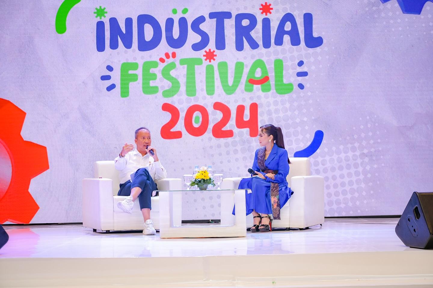 Industrial Festival 2024: Menperin Tantang Generasi Muda Jadi Masa Depan Sektor Industri