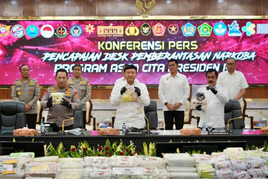 Indonesia Darurat Narkoba, Menko Polkam Fokus Tiga Upaya Prioritas